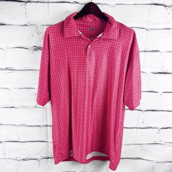 Nike Other - Nike golf printed polo shirt L